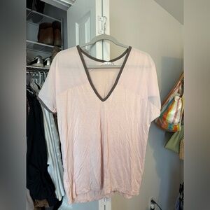 Pure Romance Pink Relaxed Short Sleeve Tee
